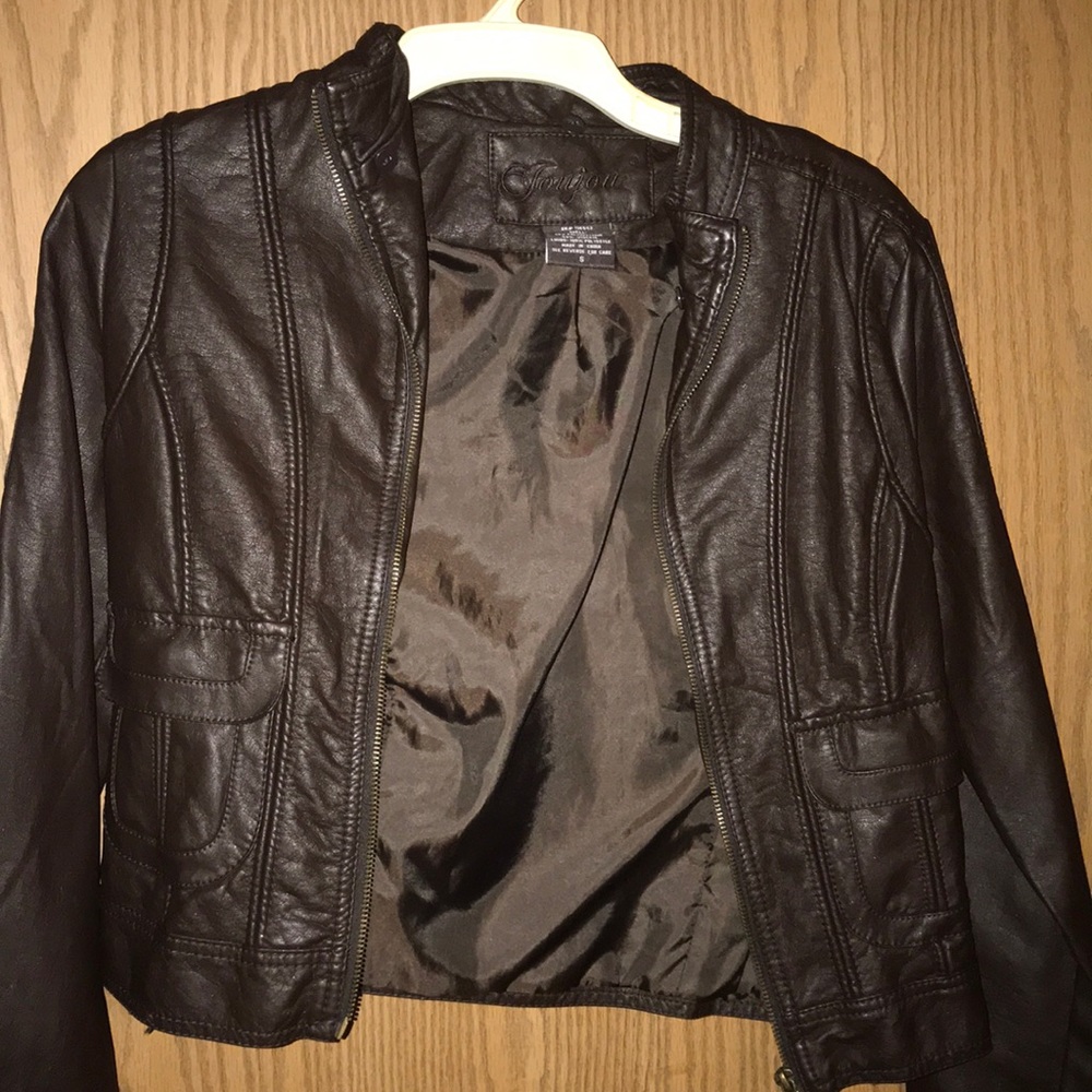 leather jacket